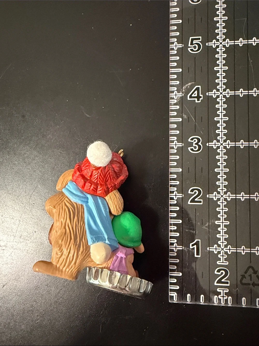 Vintage 1985 Hallmark Keepsake “Bottle Cap Fun Bunny” Pair Ornament